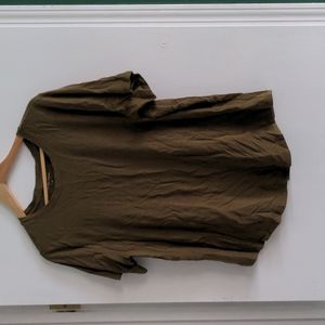 Universal Standard Tee Rex Olive Green